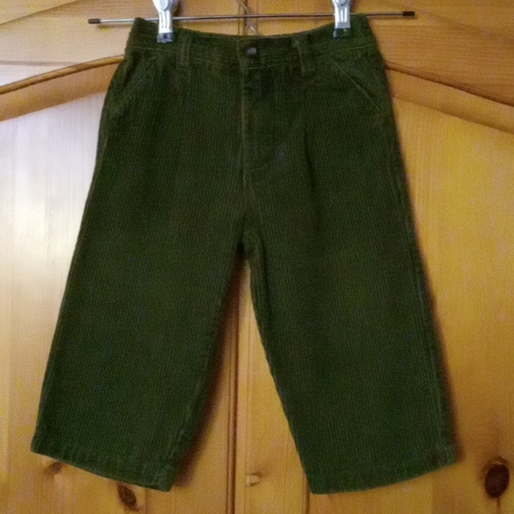 Authentic Place Bottoms Authentic Place Baby Olive Green Pleated